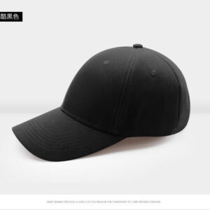 立體繡訂製-黑色棒球帽