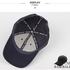 平繡訂製-藏青色棒球帽