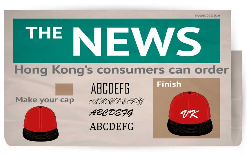 香港地區潮帽訂造，訂造專屬帽子-香港可運送