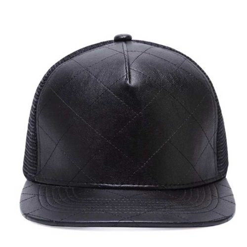 韓風嘻哈帽素帽-黑網帽(可調節)
